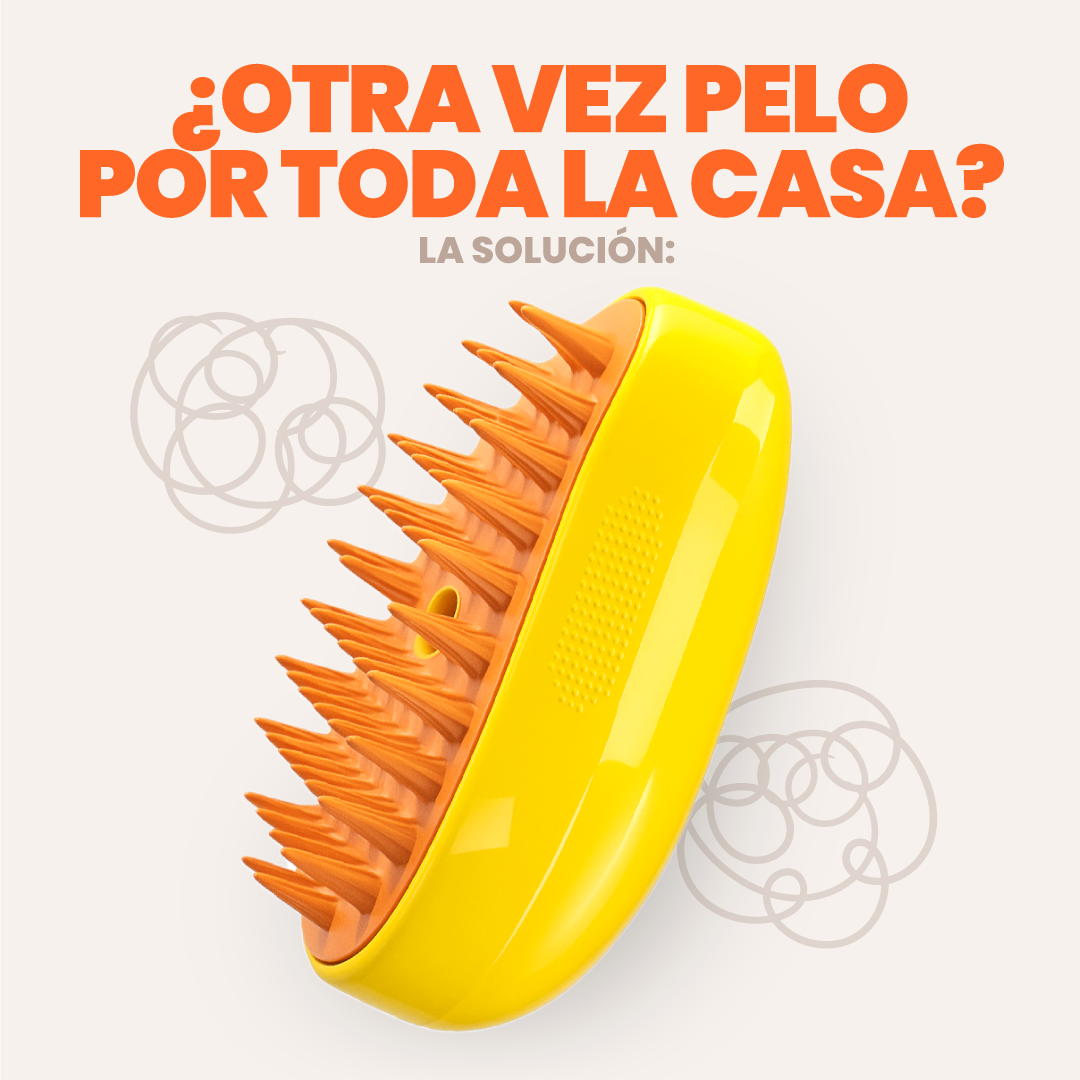 Cepillo de Vapor para Mascotas